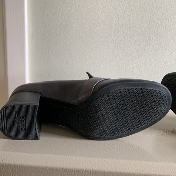 TAMARIS Loafers 2 in Heel Navy Blue Size 37 (6.5/7) - Picture 5 of 13